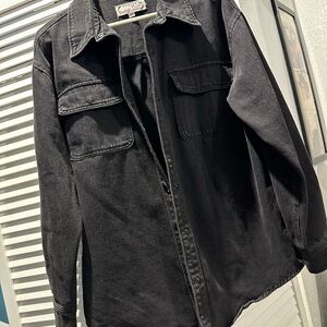Stoosh Charcoal Denim Shirt / Jacket